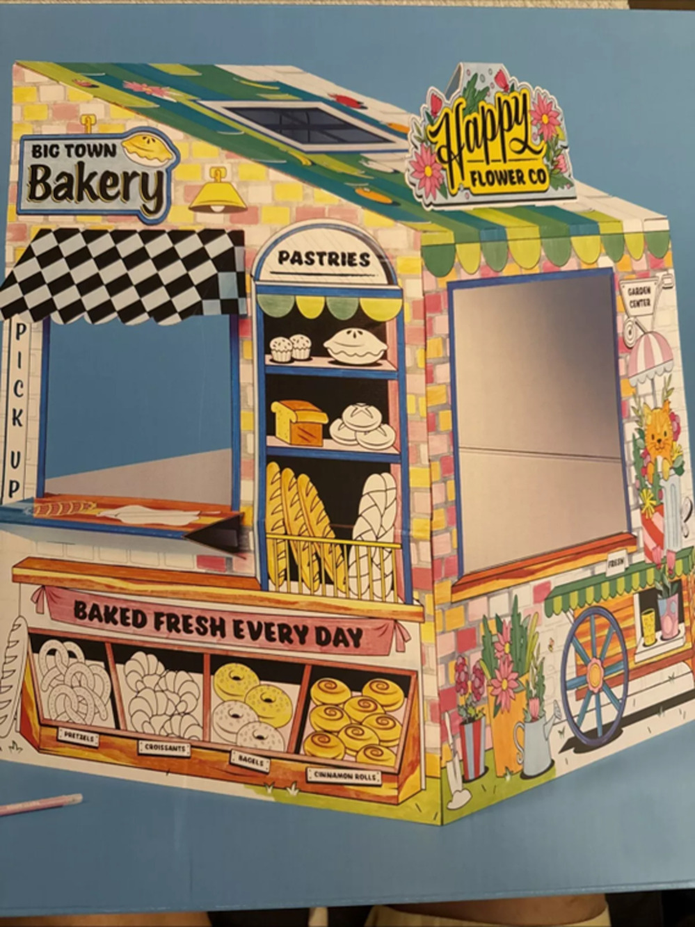 Mondo Llama™ Create-Your-Own Market Stand DIY Art Kit Life Size Lemonade Stand
